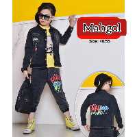 سه تکه لی مشکی اسپرت شیک