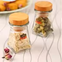 نمکدان و جا ادویه چوبی مدل کاج