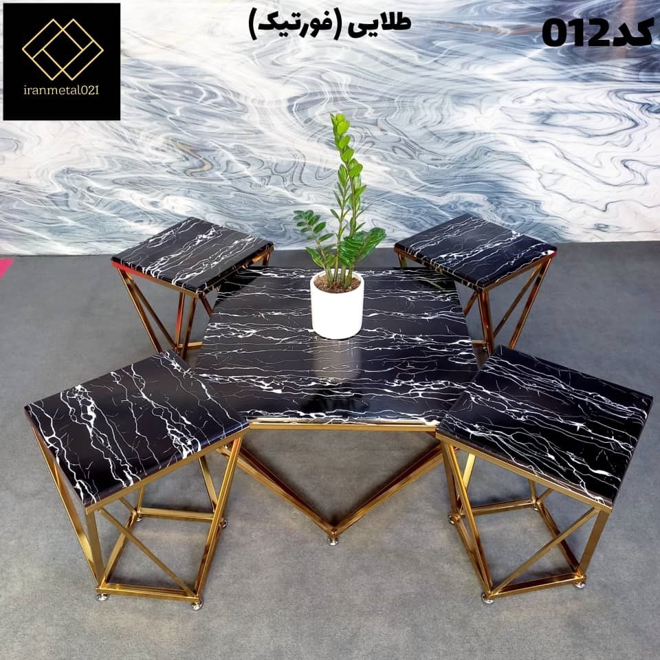 میز جلو مبلی و عسلی مدل الماس ( کد 012 )