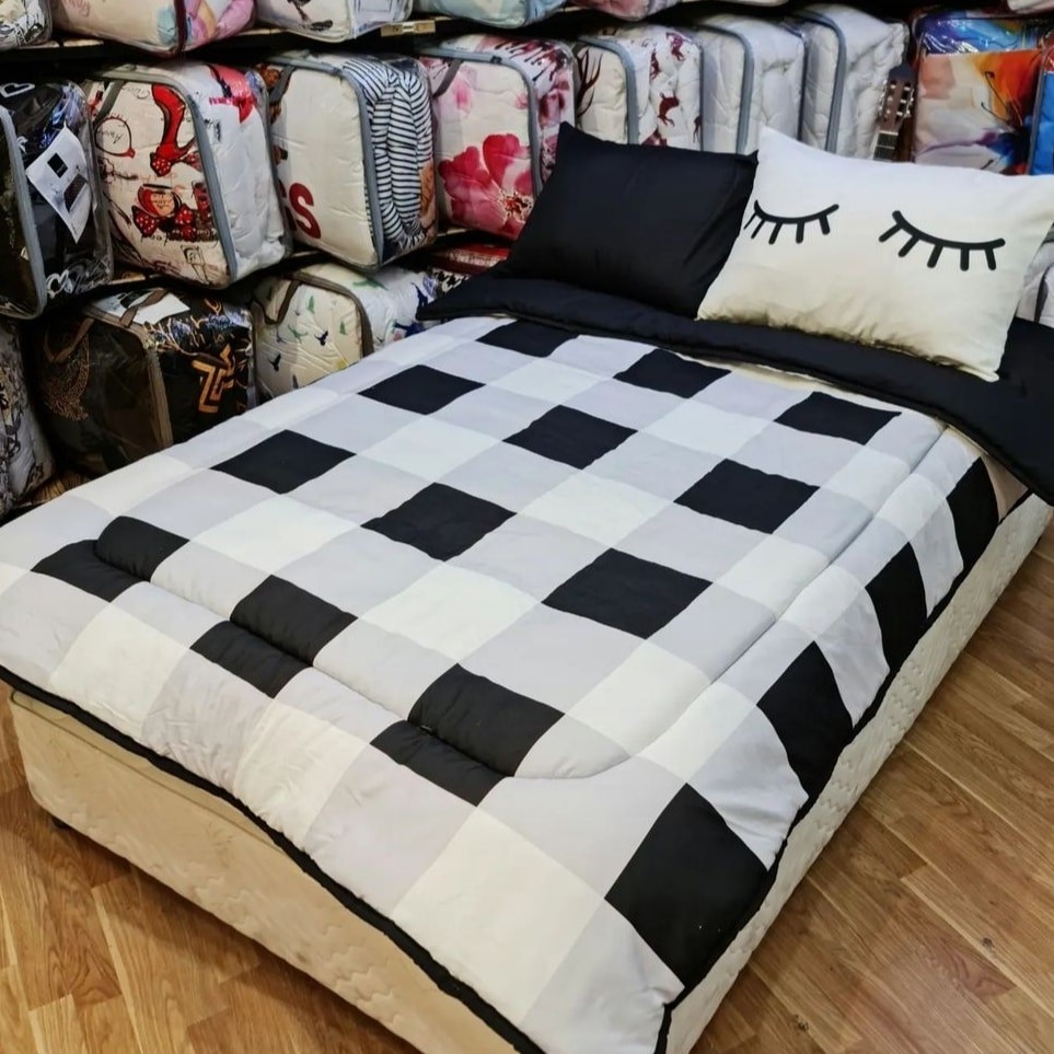 روتختی دونفره 6 تیکه مخمل کالیفرنیا