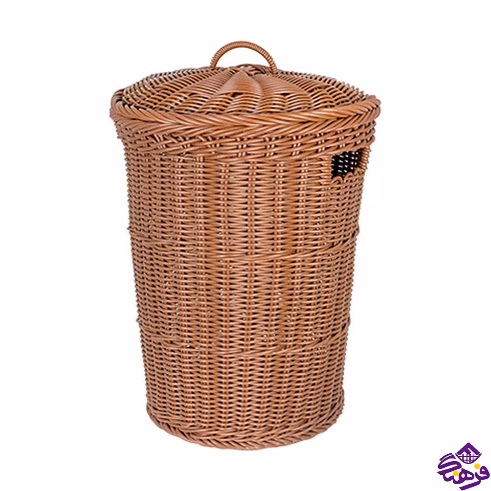 سبدبافت عروسکی زیبا شمشاد