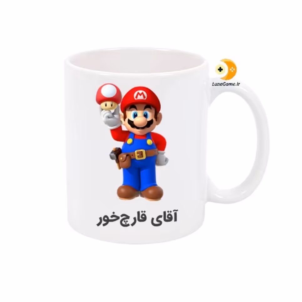 لیوان گیمینگ مدل آقای قارچ خور