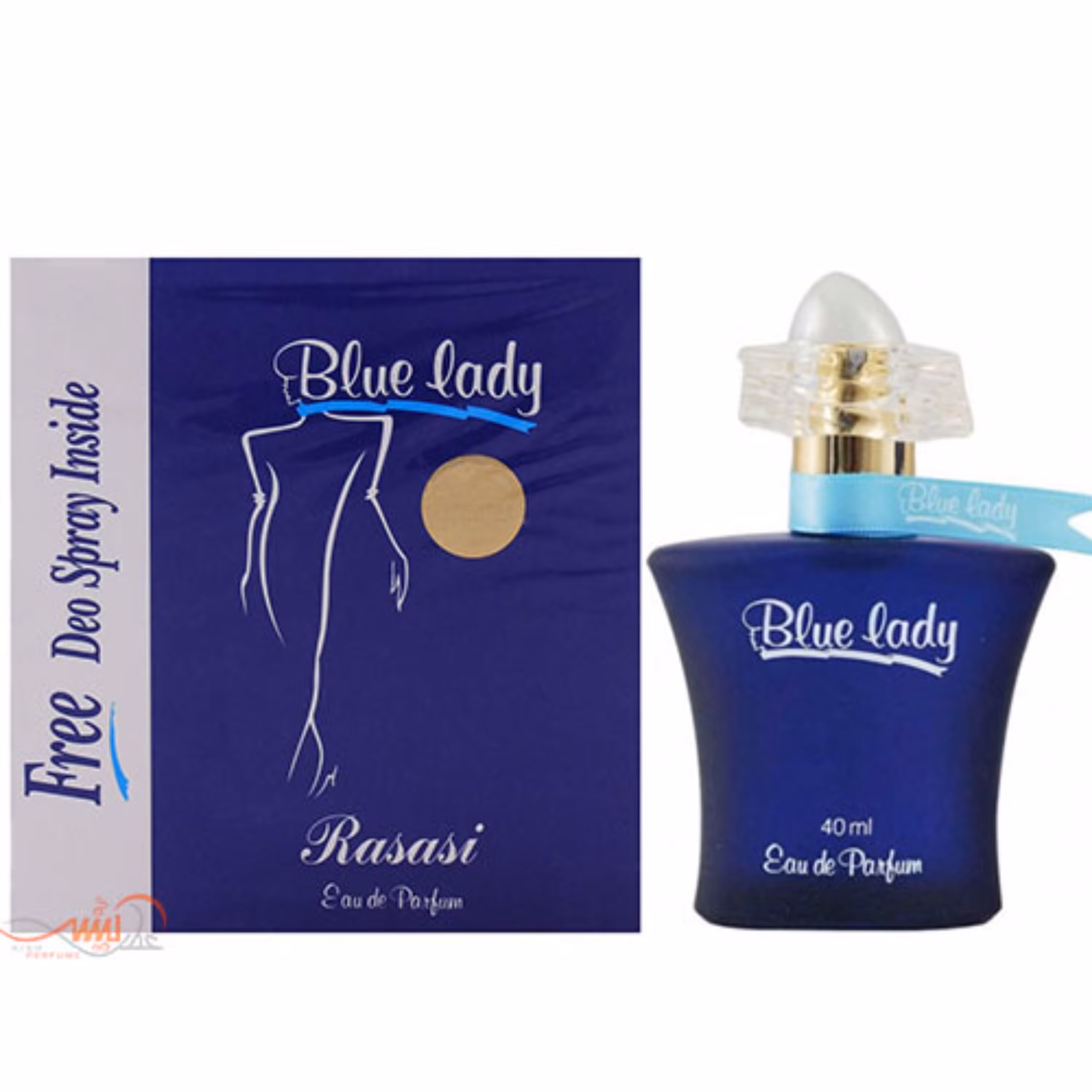 ادوپرفیوم زنانه مدل بلو لیدی Blue Lady حجم 40 میلی لیتر