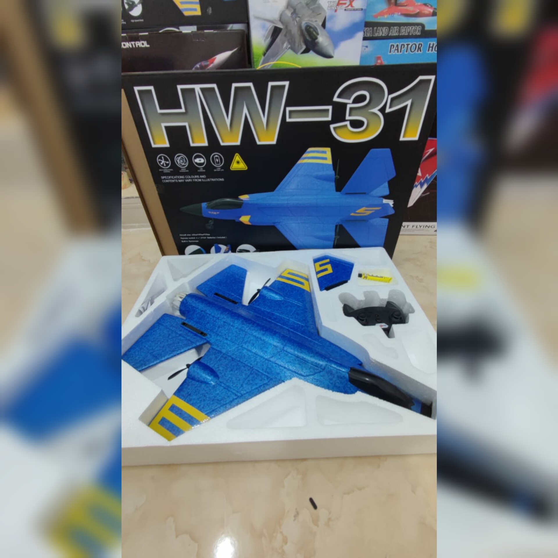 هواپیما کنترلی HW31 - f35