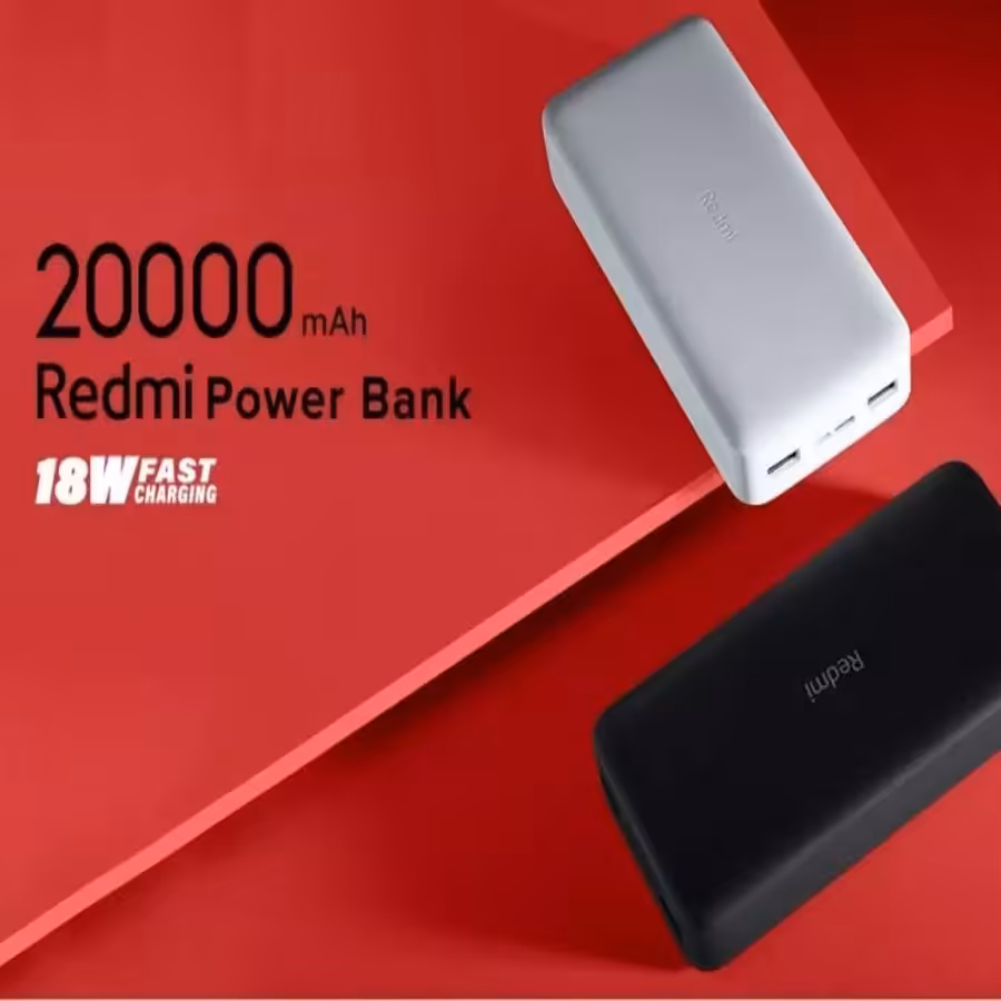 پاوربانک شیائومی 20000 و 18 وات گلوبال