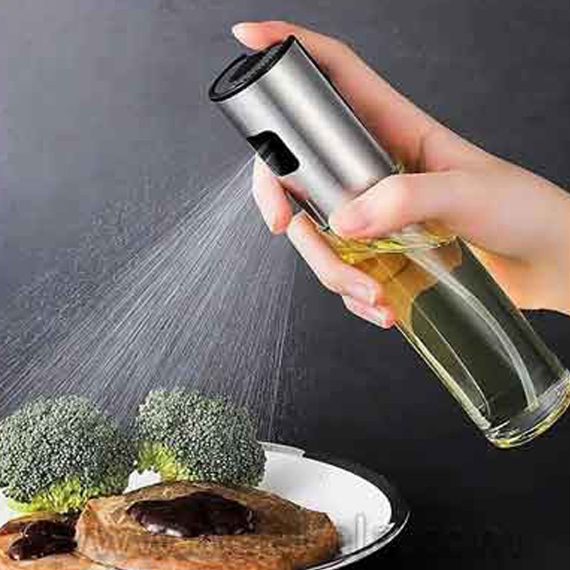 ظرف اسپری روغن شیشه ای