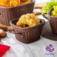 سبد بافت طرح چاواش سایز 3 زیبا