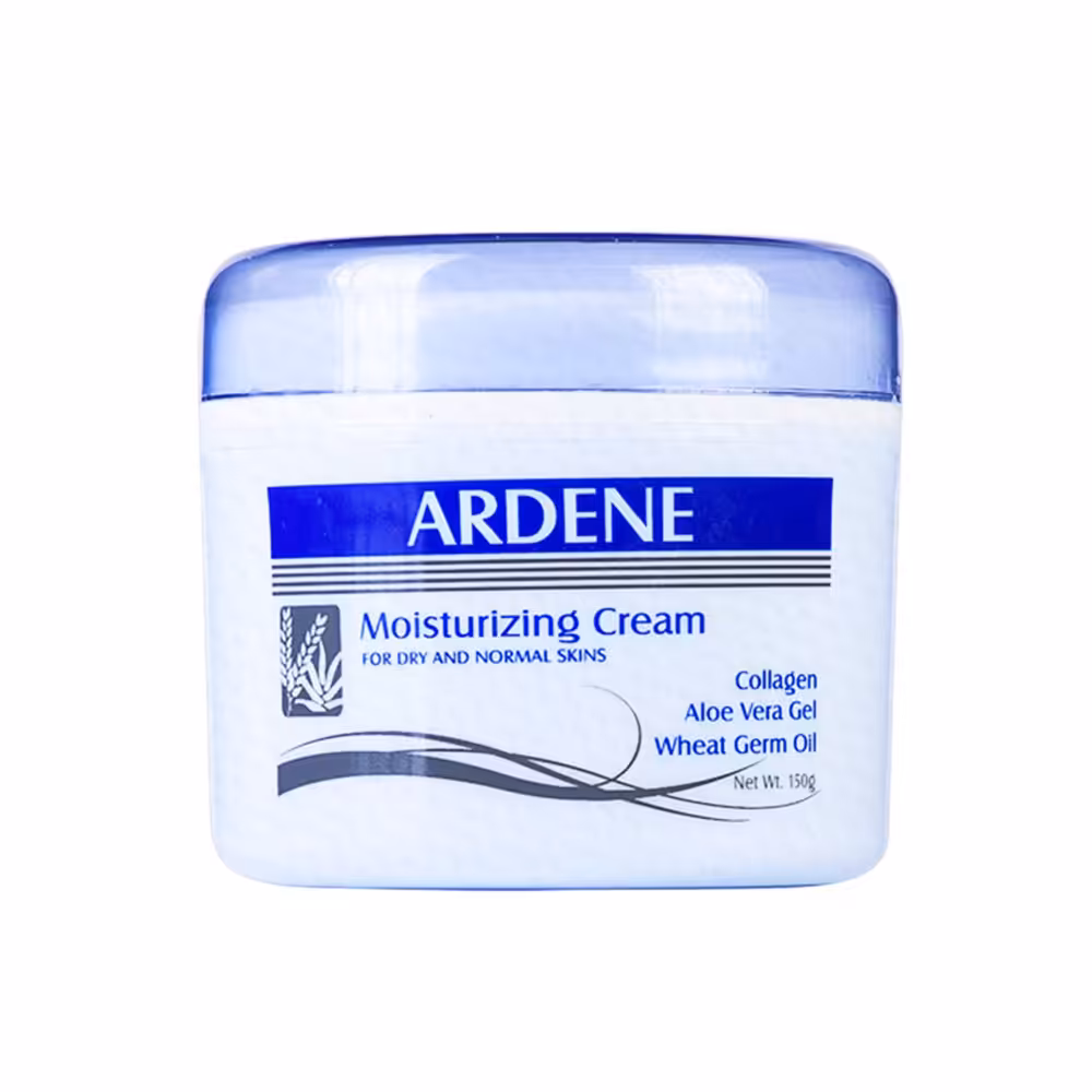 کرم مرطوب کننده حاوی ژل آلوئه ورا و روغن جوانه گندم آردن 150 گرم