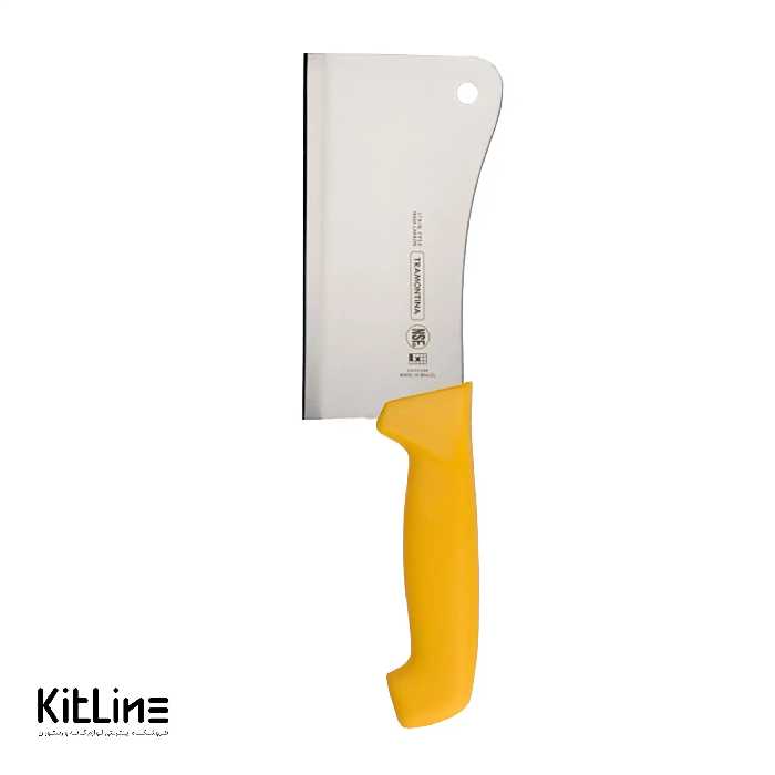 ساطور 15.5 سانتیمتری ترامونتینا دسته زرد