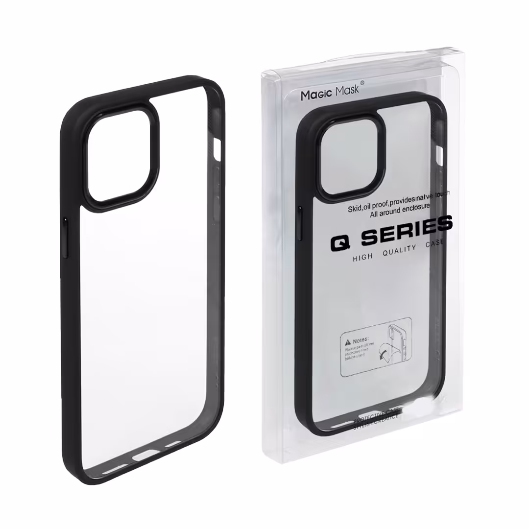 قاب Magic Mask Q Series آیفون 12 - مشکی