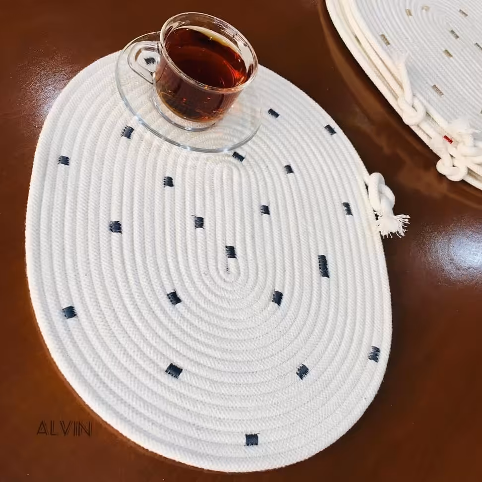 رومیزی کتان پنبه 