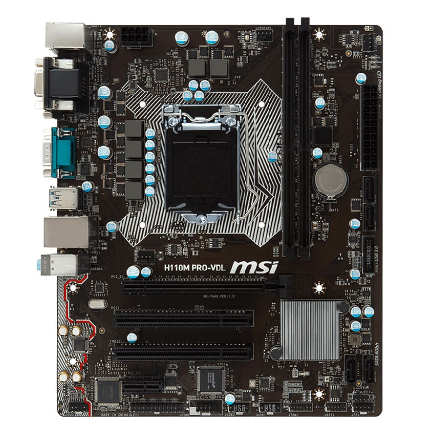 قیمت و خرید مادربرد ام اس آی مدل H110M PRO-VDL | یاس ارتباط