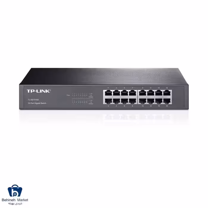 سوییچ 16 پورت گیگابیتی و دسکتاپ-رکمونت تی پی-لینک مدل TL-SG1016D