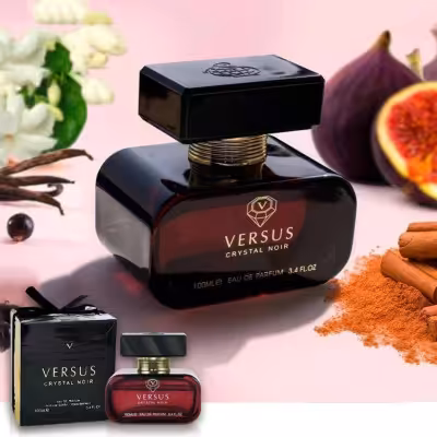 عطر ادکلن زنانه ورساچه کریستال نویر فراگرنس ورد - کیفیت عالی - ماندگاری و پخش بو عالی - اصل