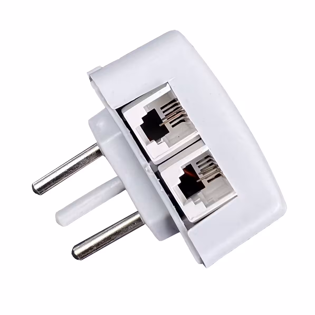 سه شاخه تلفن مدل دو سوکت