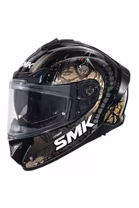 کلاه کاسکت موتورسیکلت مشکی گزارش TYPHOON SMK ایمنی SMK KASK