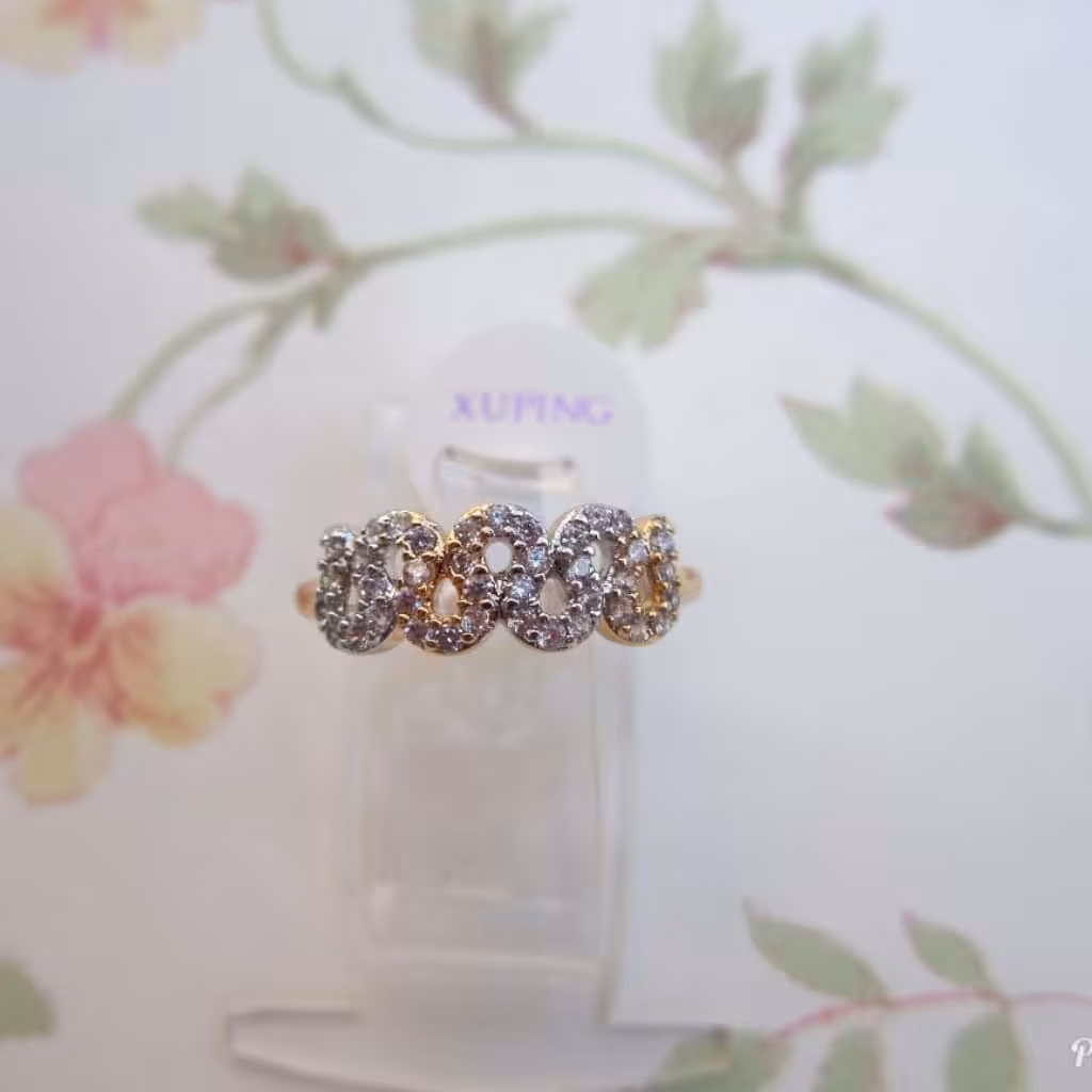 انگشترزنانه ژوپینگ رنگ ثابت کد10