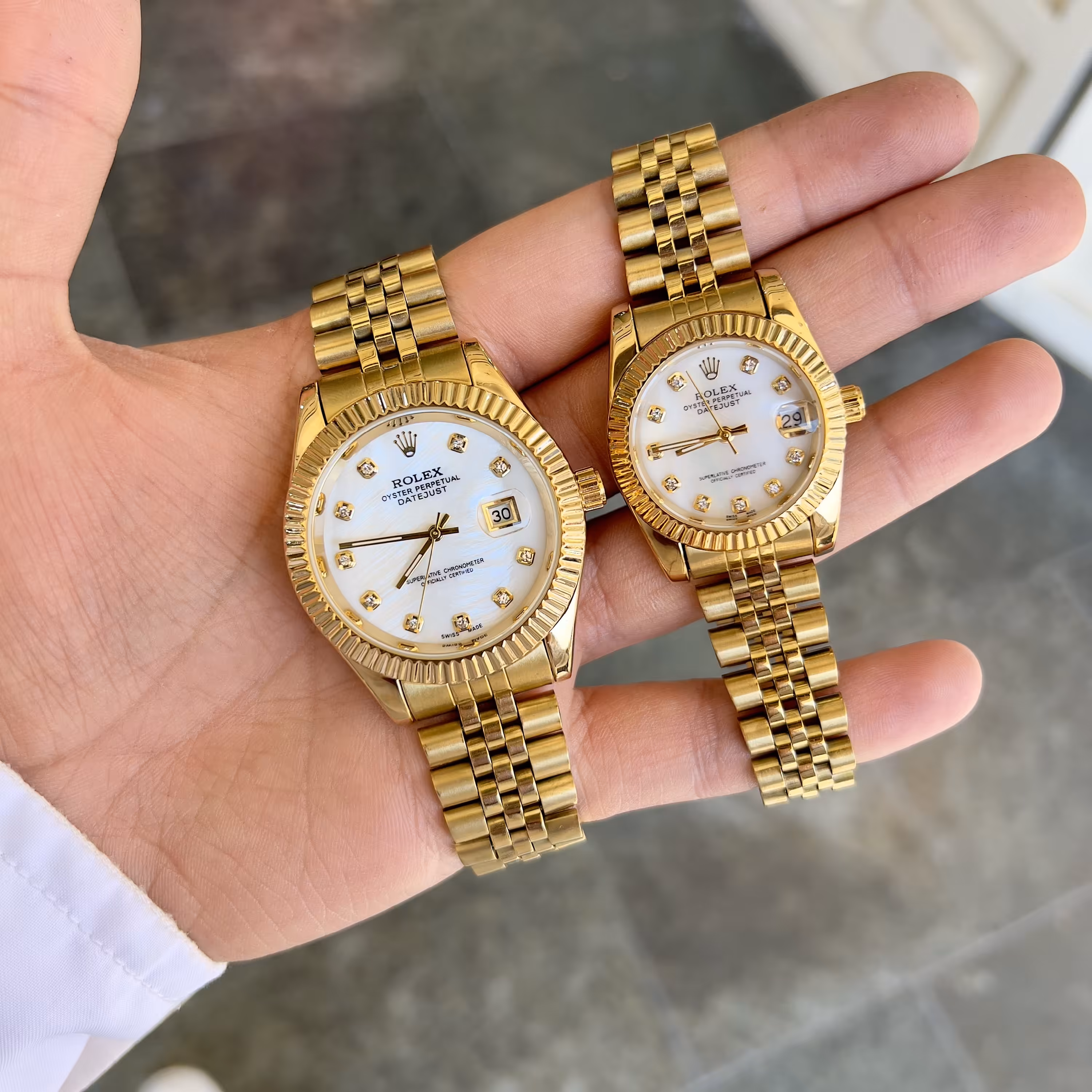 ساعت رولکس مردانه و زنانه قفل اصلی ارسال رایگان rolex date just