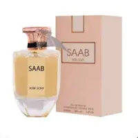 ادو پرفیوم زنانه دولوکس مدل ساب رزگلد saab Rosegold حجم 100 میل