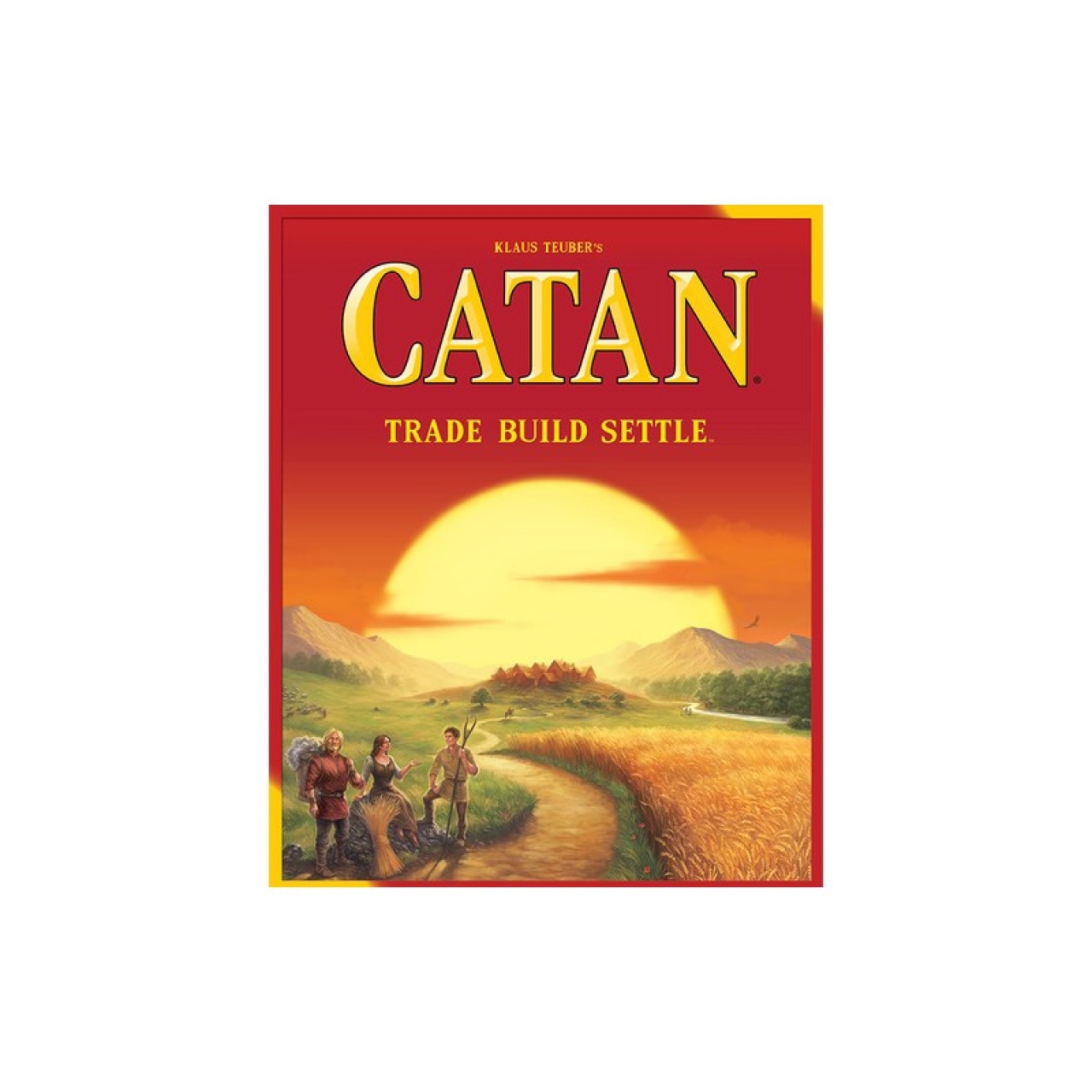 بازی رومیزی کتان مدل Catan