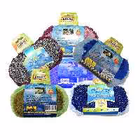 اسکاچ و سیم ظرفشویی هانس مدل R03 بسته 6 عددی