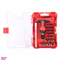 جعبه بکس 1.4 اینچ رونیکس (Ronix) مدل RH-2715 مجموعه 24 عددی