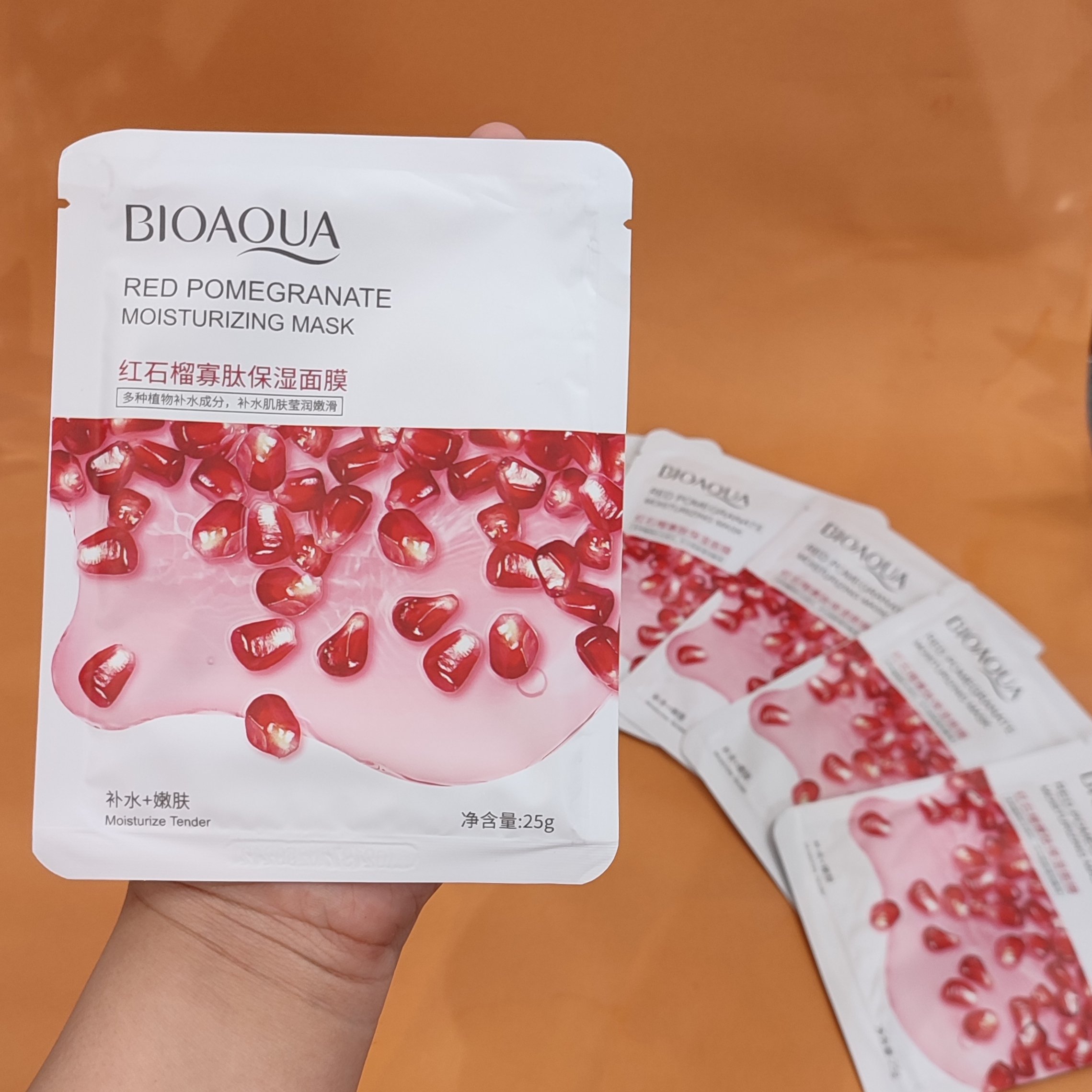 ماسک ورقه ای انار بیوآکوا 