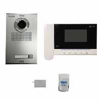 پکیج  آیفون تصویری یک طبقه کالیوز مدل سایه S43 صفحه نمایش  چهار اینچ