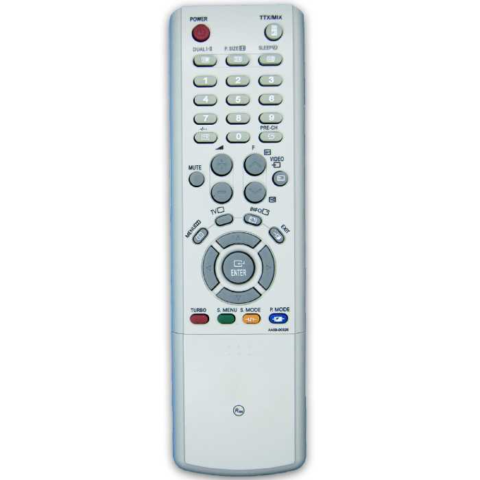 کنترل تلویزیون سامسونگ SAMSUNG اصلی مدل AA59-00326 (پلانو) کشویی