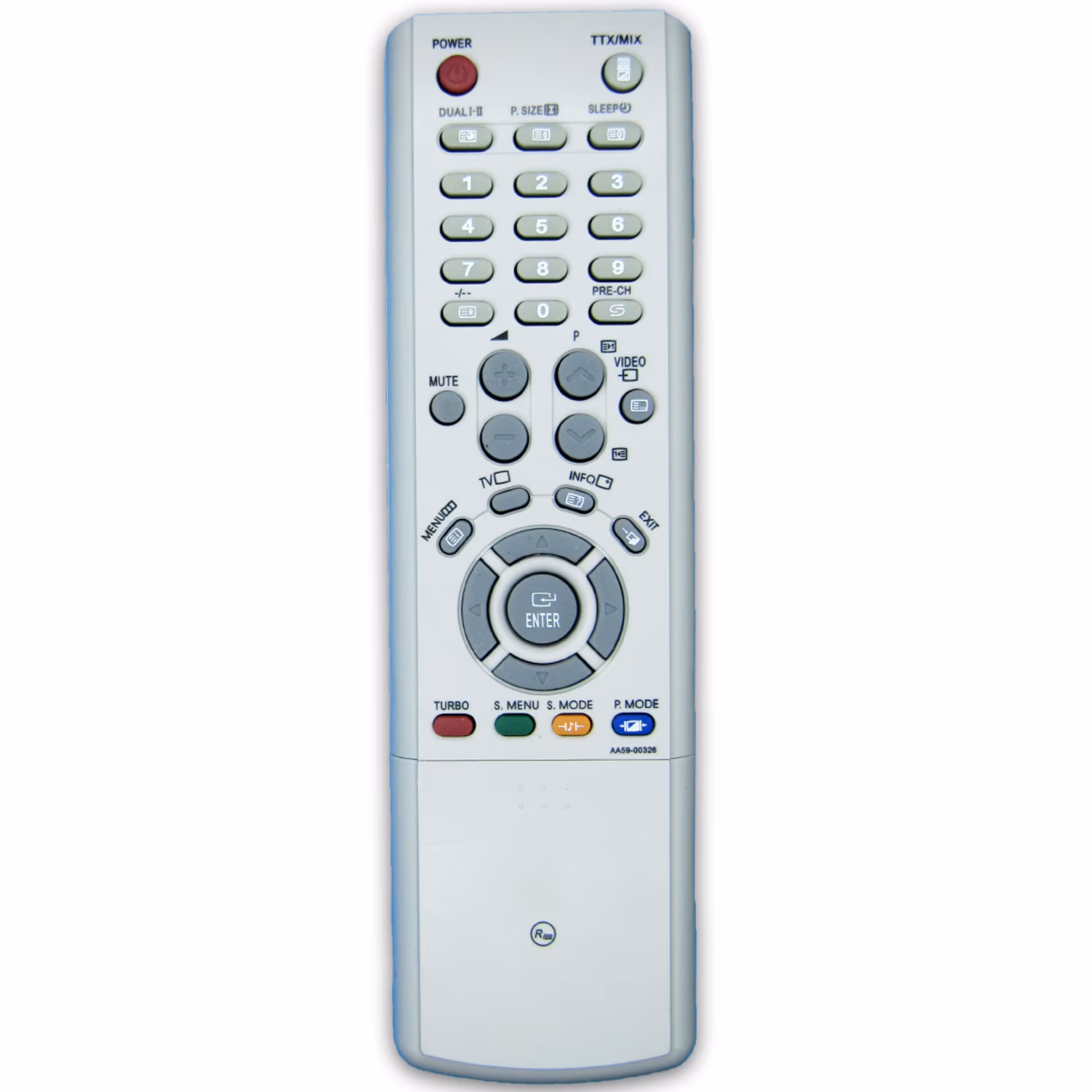 کنترل تلویزیون سامسونگ SAMSUNG اصلی مدل AA59-00326 (پلانو) کشویی