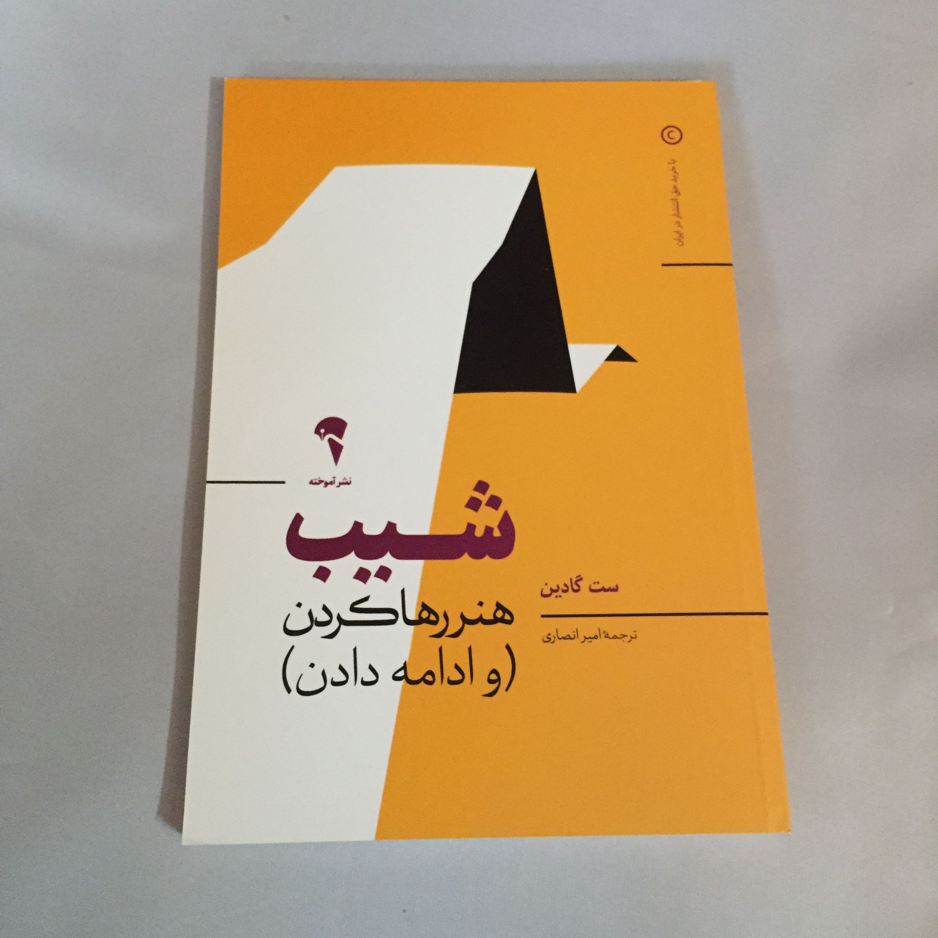 کتاب شیب هنر رها کردن و ادامه دادن