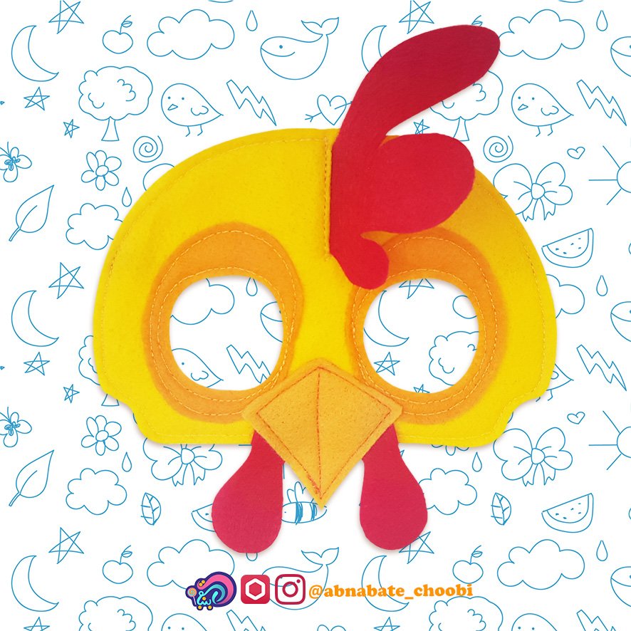 نقاب بازی خروس کاکلی