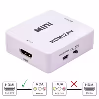 تبدیل HDMI به AV و RCA (برند mini)