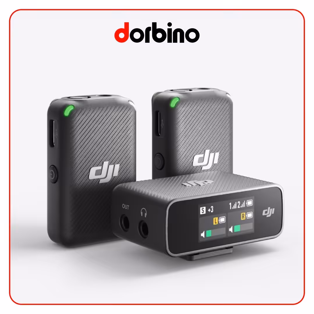 میکروفون DJI Mic Wireless Microphone Kit - فروشگاه دوربین دوربینو