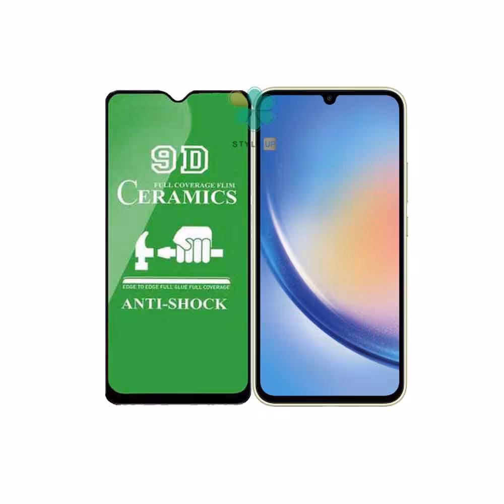 گلس سرامیکی گوشی سامسونگ Samsung Galaxy A34 مدل تمام صفحه