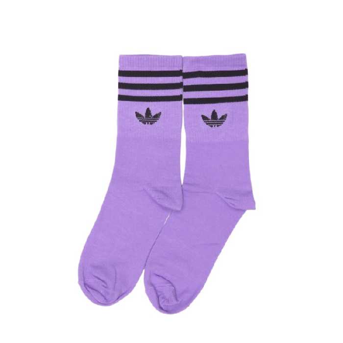 جوراب ساقدار طرح آدیداس Adidas طیف بنفش