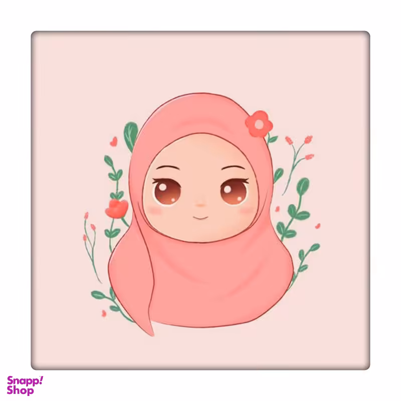 کاشی طرح دخترانه با حجاب کد 9097271