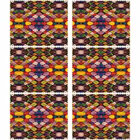 زیر بشقابی مستطیلی پارچه مخمل سایز 35 در 40 مدل U3-158 شرکت رنس