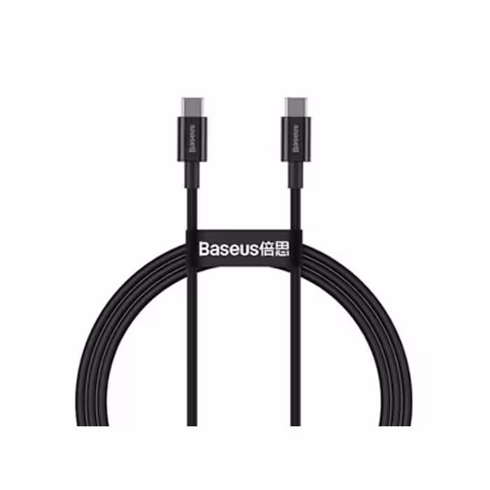 کابل تبدیل USB به USB-C باسئوس مدل CATYS-C 100W طول2متر - فروشگاه کارما آی‌تی