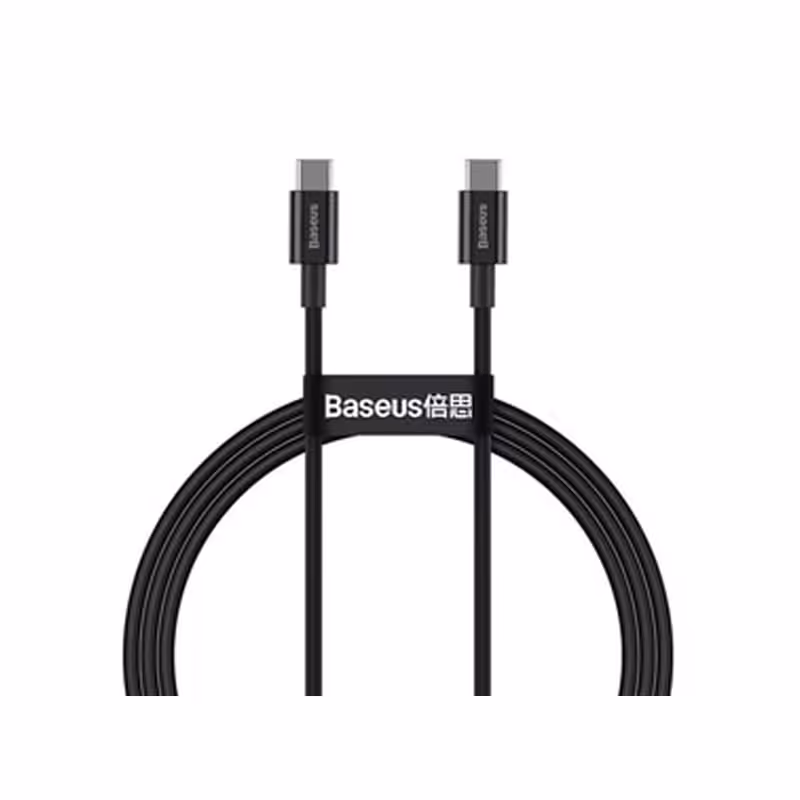 کابل تبدیل USB به USB-C باسئوس مدل CATYS-C 100W طول2متر - فروشگاه کارما آی‌تی