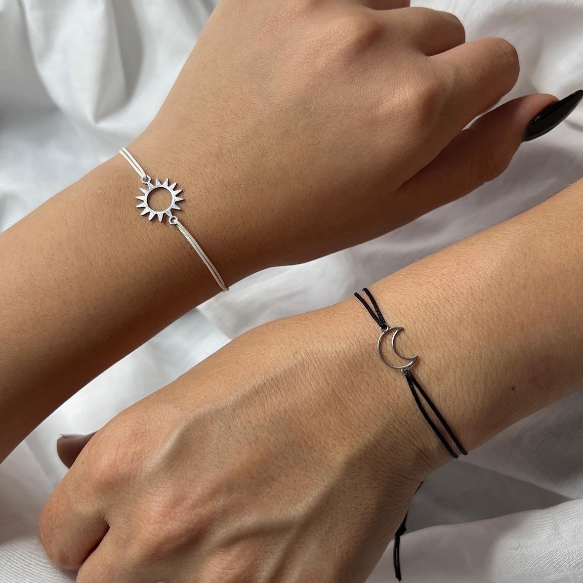 دستبند ست ماه و خورشید فری سایز