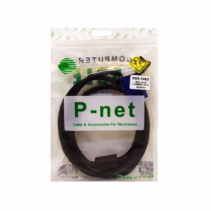 کابل 1.5 متری VGA برند P-Net