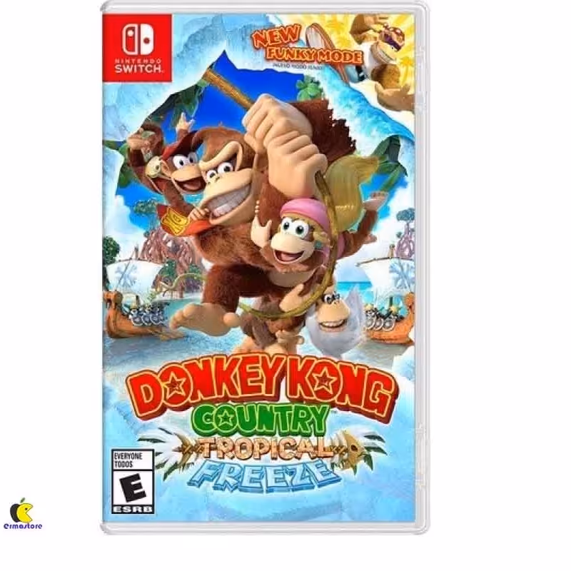 بازی دانکی کانگ کانتری نینتندو سوییچ  donkey kong country tropical freeze