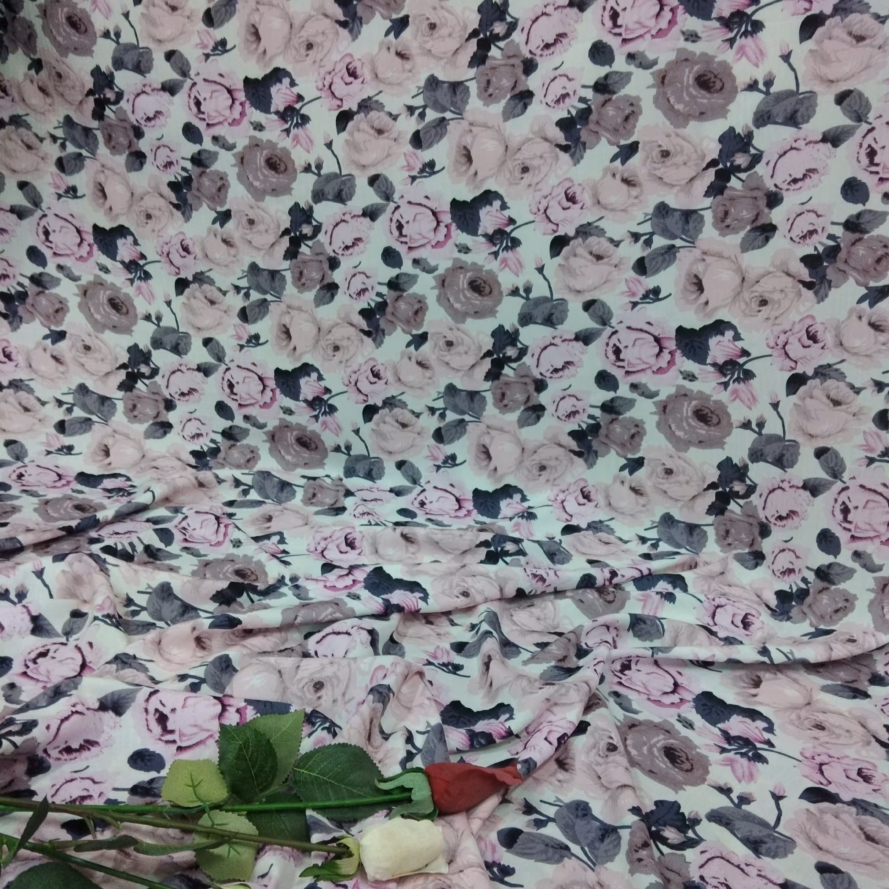 پارچه نخی گلدار 7