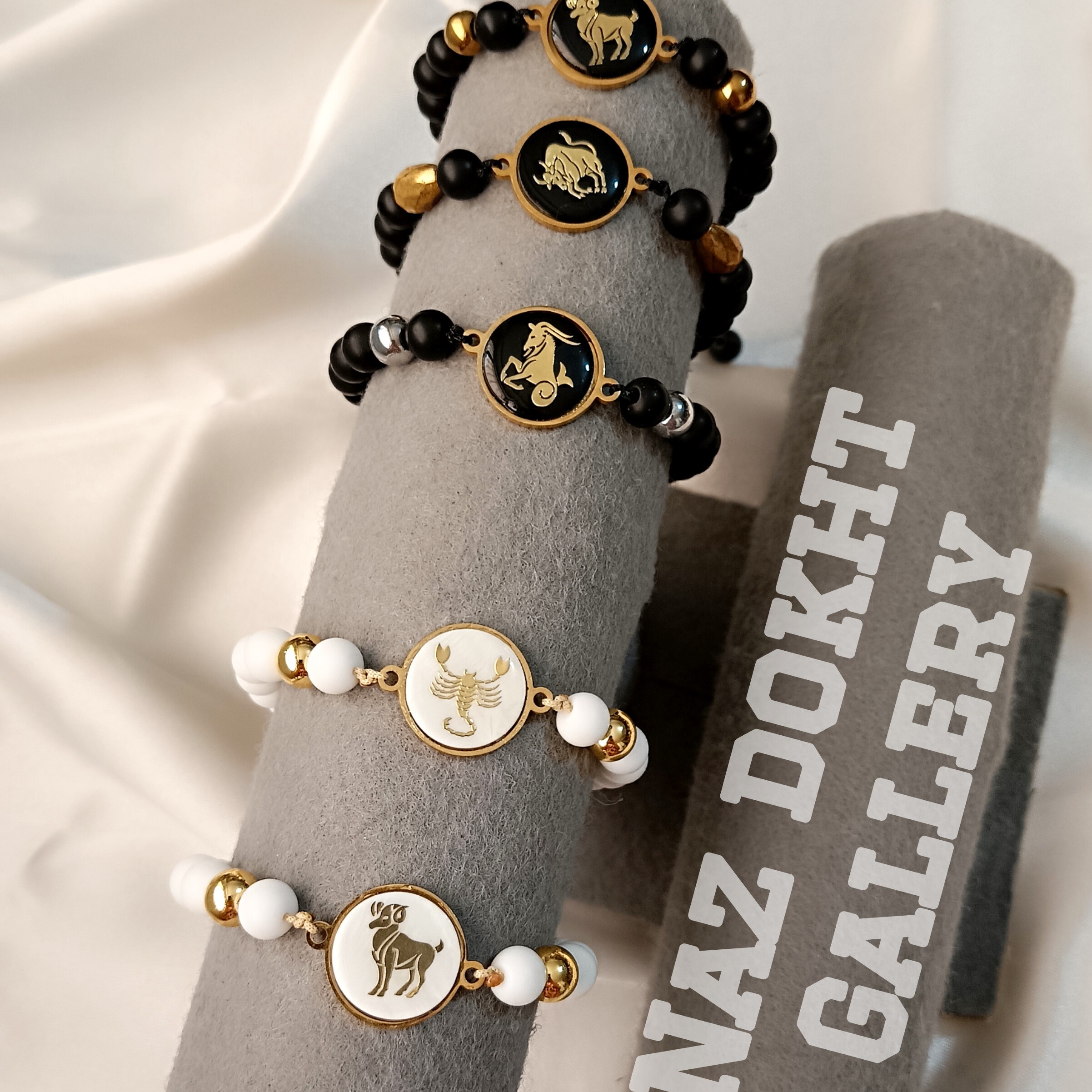 دستبند ماه تولد اسپرت مناسب بانوان و آقایان