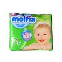 پوشک سایز 5 خیلی بزرگ بسته 34 عددی