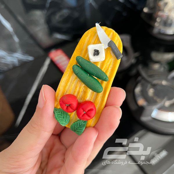 مگنت نان و خیارو گوجه