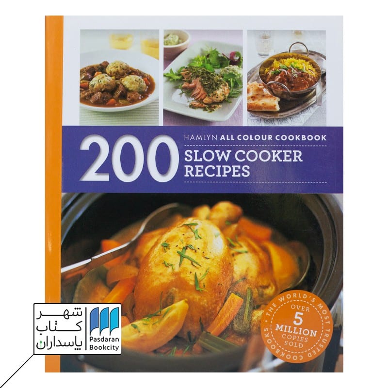 200 Slow cooker recipes کتاب آشپزی 200 دستور پخت آهسته