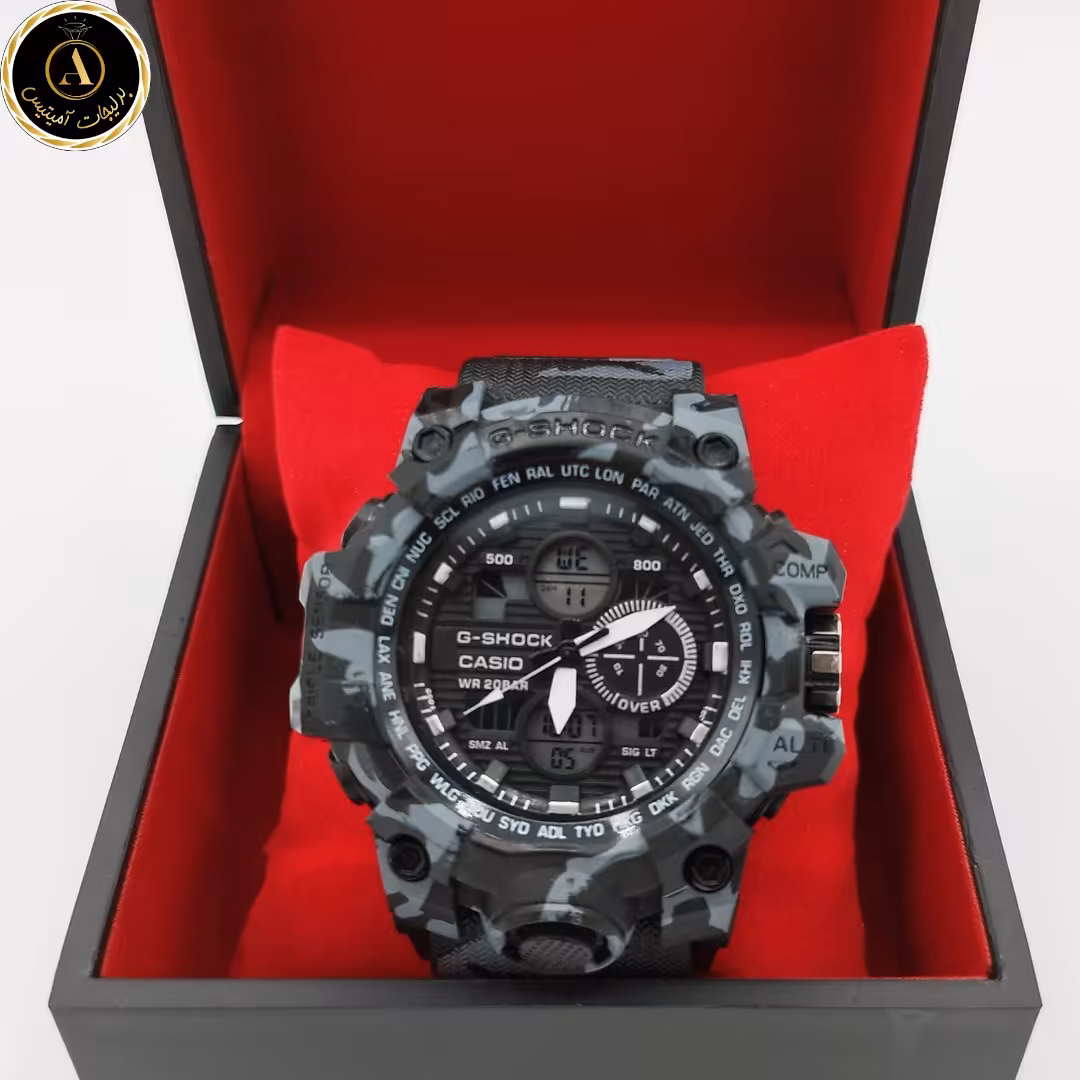 ساعت مچی دیجیتال چند موتوره جی شاک G-SHOCK مدل G08 های کپی ضدآب