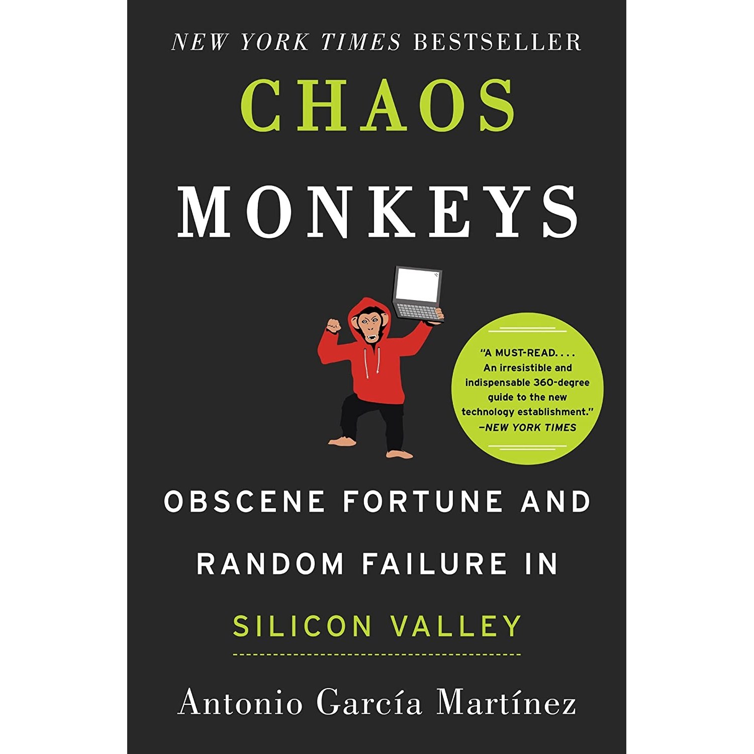 کتاب زبان اصلی Chaos Monkeys اثر Antonio Garcia Martinez انتشارات Harper